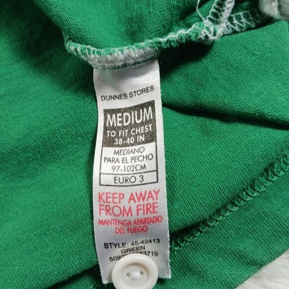 COTTON OXFORD MEN'S RUGBY UNION IRELAND 1990s IRISH SHIRT JERSEY MAILLOT SIZE M. - Picture 5 of 10